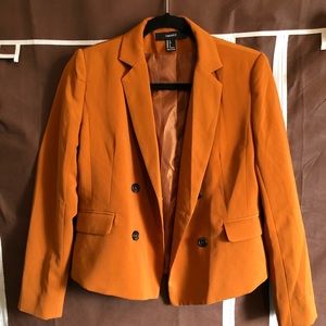 Pumpkin Orange Blazer